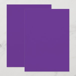 Design with a Stunning Purple Background and White Thank You Card