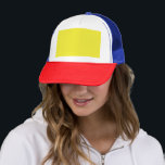 Design with a Yellow Background and Black Border Trucker Hat<br><div class="desc">Transform your website with a vibrant yellow background and sleek black border. Elevate your graphic design with a high contrast colour scheme,  minimalistic & modern elements for a professional & visually appealing look!"</div>