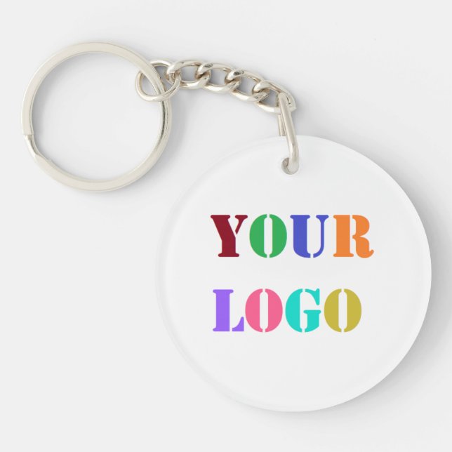 Design Your Branded Promotional Keychain Example (Front)