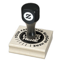 Design your business logo modern rubber ink stamp