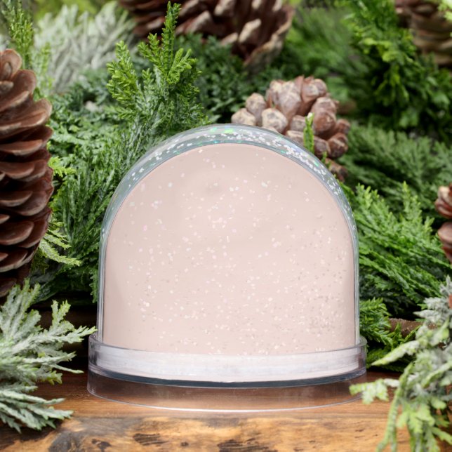 Design Your Dream - Creative Expression Blush Pink Snowglobe (Winter)
