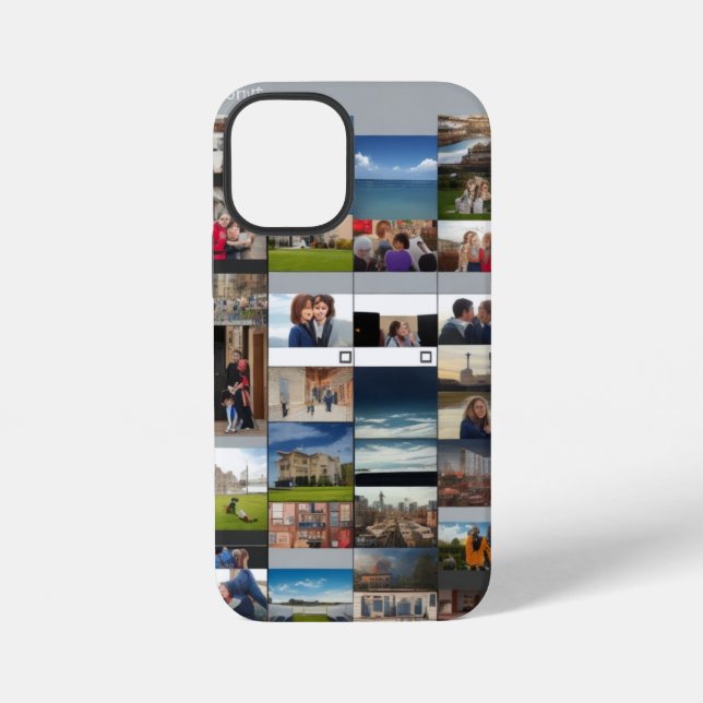  Design Your Dream Customisable Photo Collage iPhone Case (Back)