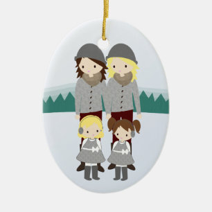 Design Your Family Customisable Christmas Ornament