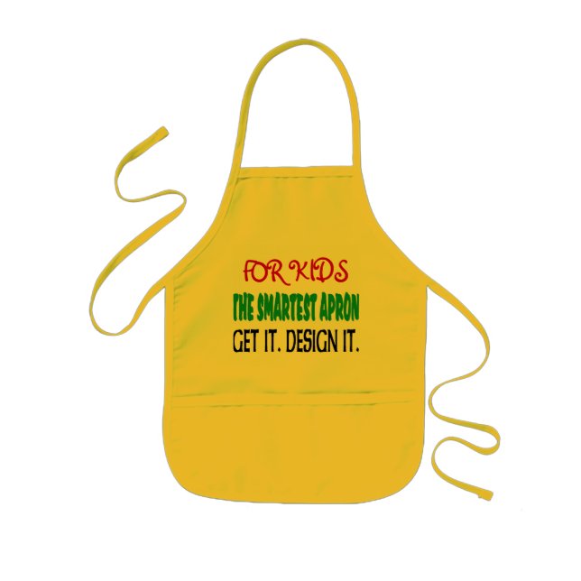 Design Your Kids Cute Apron (Front)