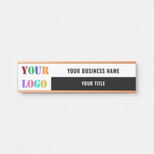 Design Your Logo Name Business Office Door Sign