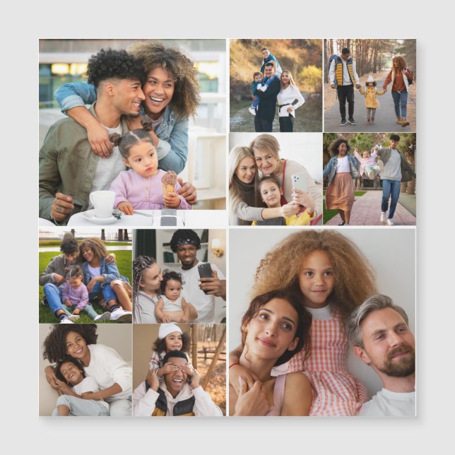 Design Your Own 10 Photo Collage (Front)