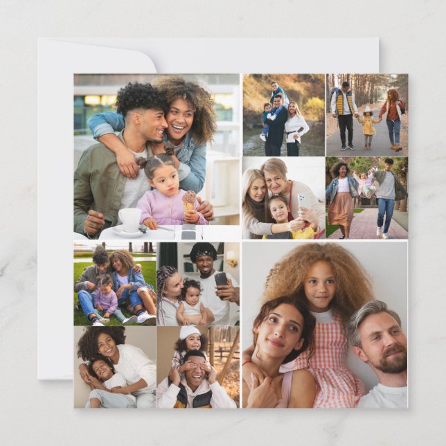 Design Your Own 10 Photo Collage (Front)