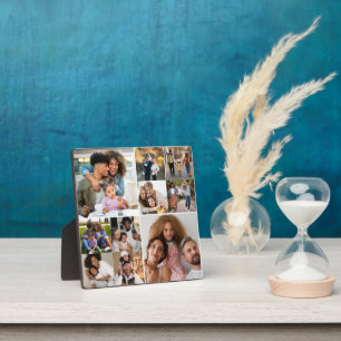Design Your Own 10 Photo Collage Plaque