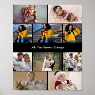 Design Your Own 10 Photo Collage Poster