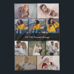 Design Your Own 10 Photo Collage Tea Towel<br><div class="desc">Customise your photography. You can make this custom product for special occasions like weddings,  birthdays,  Christmas,  Holidays,  Memorials,  Graduation,  Anniversaries and more. It can also be given as a gift to your best friend,  close friend,  family,  and relatives.</div>