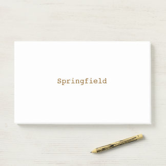 Design Your Own 10" x 6" Post-it® Notes
