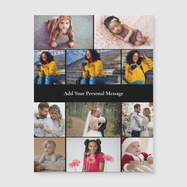 Design Your Own 11 Photo Collage (Front)