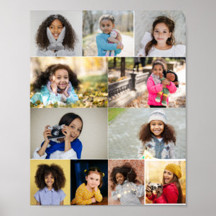 Design Your Own 11 Photo Collage Poster