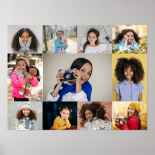 Design Your Own 11 Photo Collage Poster