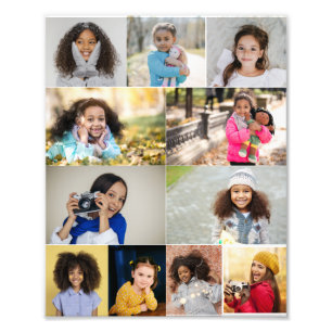 Design Your Own 11 Photo Collage Print
