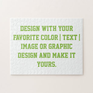 Design Your Own 11" x 14" 252 pieces Jigsaw Puzzle