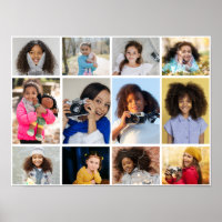 Design Your Own 12 Photo Collage