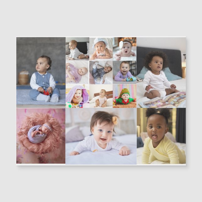 Design Your Own 14 Photo Collage (Front)