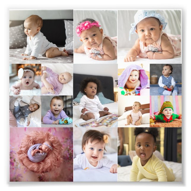 Design Your Own 15 Photo Collage (Front)