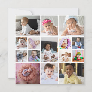 Design Your Own 15 Photo Collage Card