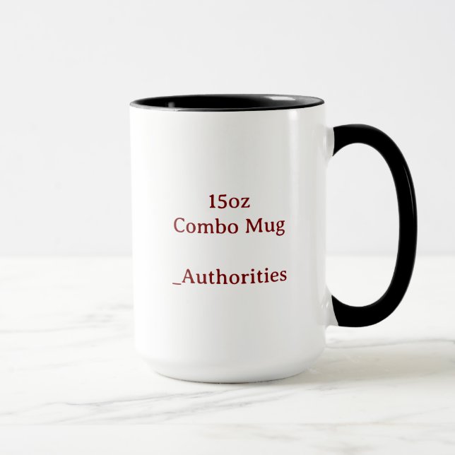 Design Your Own 15oz Combo Mug (Right)