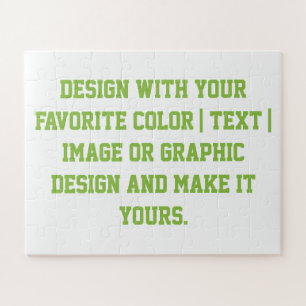 Design Your Own 16" x 20" 56 oversized pieces Jigsaw Puzzle