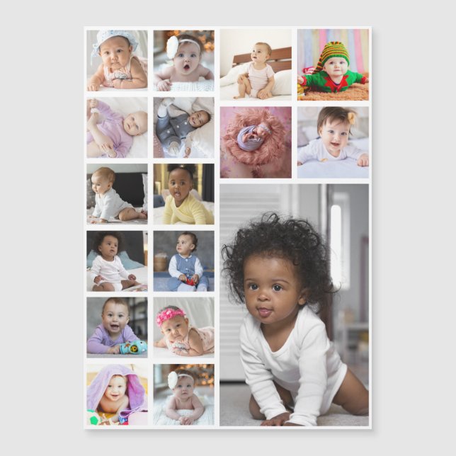 Design Your Own 17 Photo Collage  (Front)