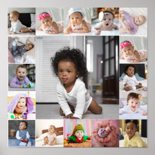 Design Your Own 17 Photo Collage Poster