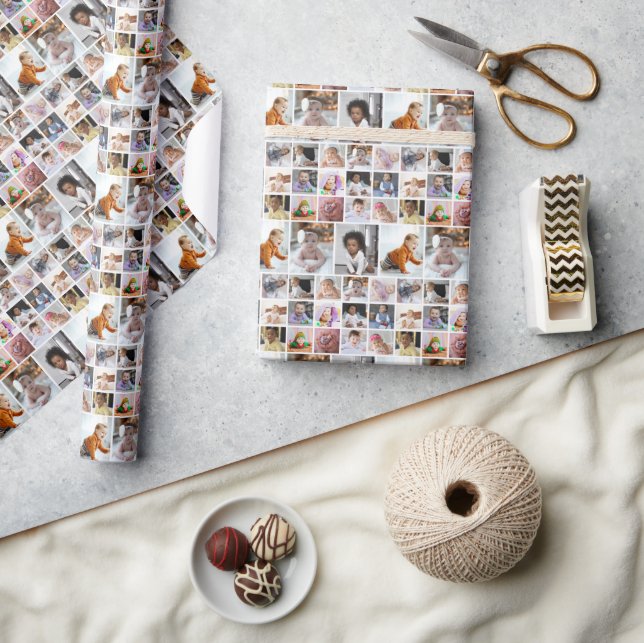 Design Your Own 18 Photo Collage Wrapping Paper (Crafts)
