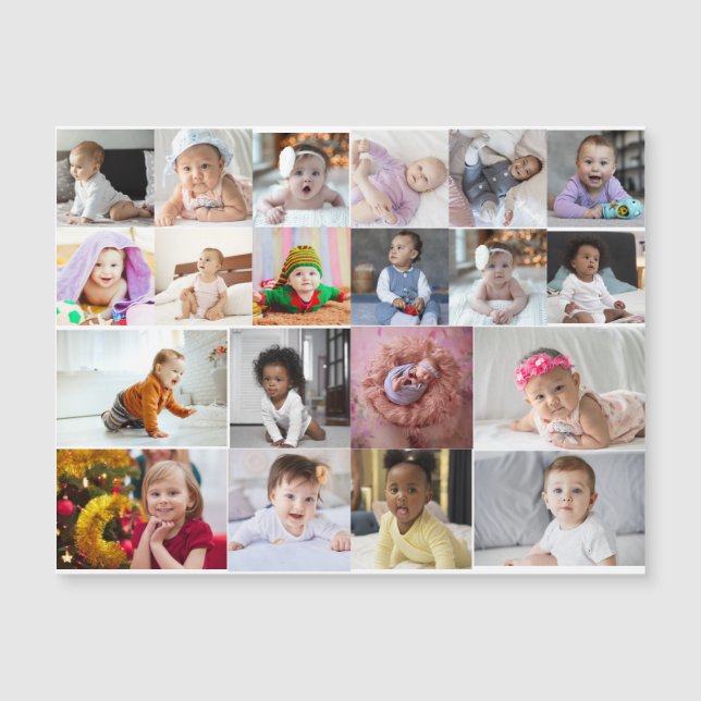Design Your Own 20 Photo Collage  (Front)