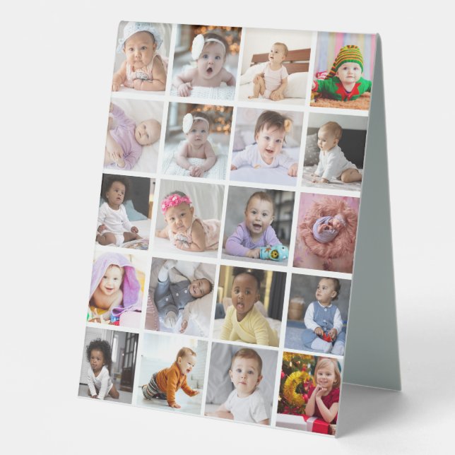 Design Your Own 20 Photo Collage  (Front)