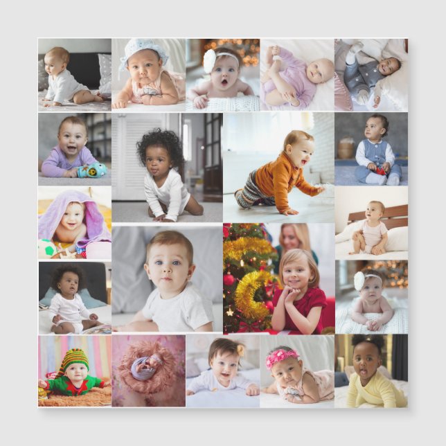 Design Your Own 20 Photo Collage (Front)