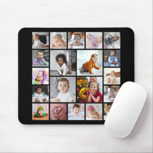 Design Your Own 20 Photo Collage Mouse Mat