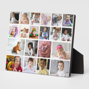 Design Your Own 20 Photo Collage  Plaque