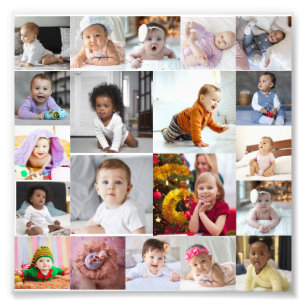 Design Your Own 20 Photo Collage Print
