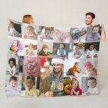 Design Your Own 21 Photo Collage Fleece Blanket<br><div class="desc">Customise your own personal photography. You can make this custom product for special occasions like weddings,  birthdays,  Christmas,  Holidays,  Memorials,  Graduation,  Anniversaries and more. It can also be given as a gift to your best friend,  close friend,  family,  and relatives.</div>
