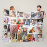Design Your Own 21 Photo Collage Fleece Blanket<br><div class="desc">Customise your own personal photography. You can make this custom product for special occasions like weddings,  birthdays,  Christmas,  Holidays,  Memorials,  Graduation,  Anniversaries and more. It can also be given as a gift to your best friend,  close friend,  family,  and relatives.</div>