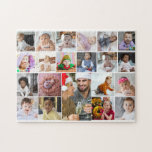 Design Your Own 21 Photo Collage Jigsaw Puzzle<br><div class="desc">Customise your own personal photography. You can make this custom product for special occasions like weddings,  birthdays,  Christmas,  Holidays,  Memorials,  Graduation,  Anniversaries and more. It can also be given as a gift to your best friend,  close friend,  family,  and relatives.</div>