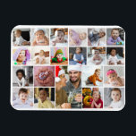 Design Your Own 21 Photo Collage Magnet<br><div class="desc">Customise your own personal photography. You can make this custom product for special occasions like weddings,  birthdays,  Christmas,  Holidays,  Memorials,  Graduation,  Anniversaries and more. It can also be given as a gift to your best friend,  close friend,  family,  and relatives.</div>