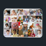 Design Your Own 21 Photo Collage Magnet<br><div class="desc">Customise your own personal photography. You can make this custom product for special occasions like weddings,  birthdays,  Christmas,  Holidays,  Memorials,  Graduation,  Anniversaries and more. It can also be given as a gift to your best friend,  close friend,  family,  and relatives.</div>