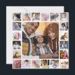 Design Your Own 21 Photo Collage Thank You Card<br><div class="desc">Customise your own personal photography. You can make this custom product for special occasions like weddings,  birthdays,  Christmas,  Holidays,  Memorials,  Graduation,  Anniversaries and more. It can also be given as a gift to your best friend,  close friend,  family,  and relatives.</div>