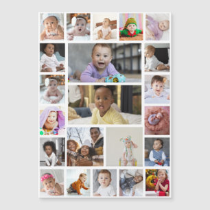 Design Your Own 22 Photo Collage Framed Art