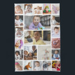 Design Your Own 22 Photo Collage Framed Art Tea Towel<br><div class="desc">Customise your photography. You can make this custom product for special occasions like weddings,  birthdays,  Christmas,  Holidays,  Memorials,  Graduation,  Anniversaries and more. It can also be given as a gift to your best friend,  close friend,  family,  and relatives.</div>