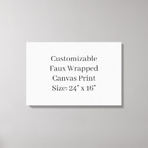 Design Your Own 24" x 16" Canvas Print