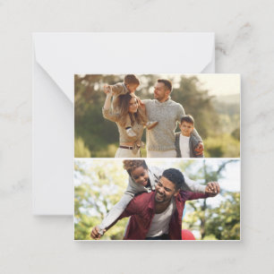 Design Your Own 2 Photo Collage Card