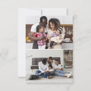 Design Your Own 2 Photo Collage Card