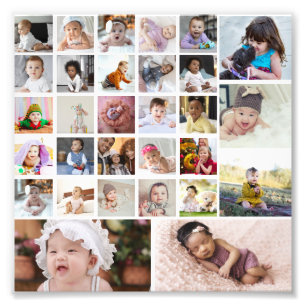 Design Your Own 30 Photo Collage