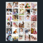 Design Your Own 30 Photo Collage<br><div class="desc">Customise your photography. You can make this custom product for special occasions like weddings,  birthdays,  Christmas,  Holidays,  Memorials,  Graduation,  Anniversaries and more. It can also be given as a gift to your best friend,  close friend,  family,  and relatives.</div>