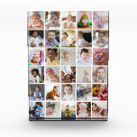 Design Your Own 30 Photo Collage Block<br><div class="desc">Customise your photography. You can make this custom product for special occasions like weddings,  birthdays,  Christmas,  Holidays,  Memorials,  Graduation,  Anniversaries and more. It can also be given as a gift to your best friend,  close friend,  family,  and relatives.</div>