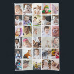 Design Your Own 30 Photo Collage Tea Towel<br><div class="desc">Customise your photography. You can make this custom product for special occasions like weddings,  birthdays,  Christmas,  Holidays,  Memorials,  Graduation,  Anniversaries and more. It can also be given as a gift to your best friend,  close friend,  family,  and relatives.</div>
